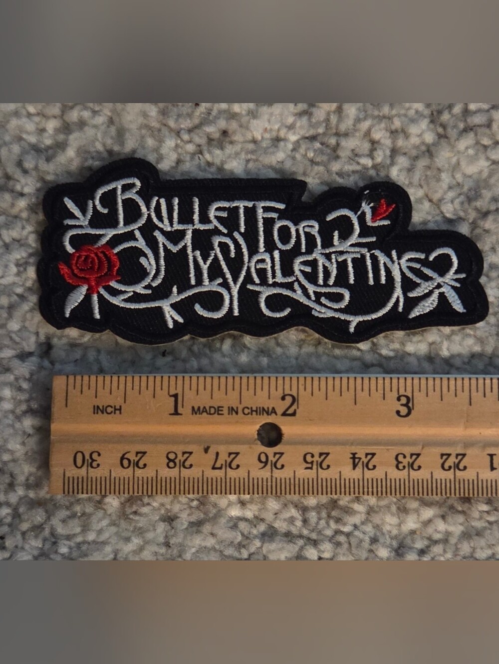Bullet For My Valentine Embroidered Patch